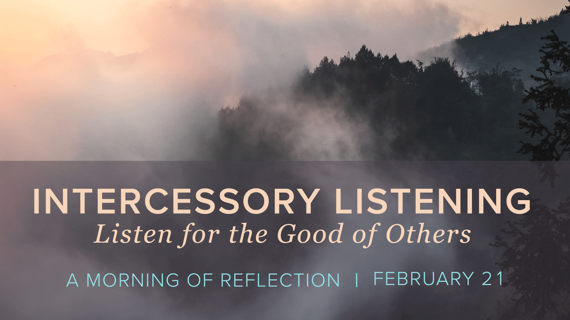 Intercessory Listening